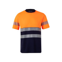 Navy blue, Orange