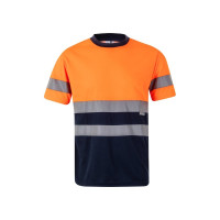 Navy blue, Orange