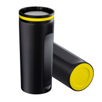 yellow, black, silver, white